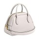 Borough Leather Handbag Shoulder Bag Crossbody Bag Medium Size Women S White