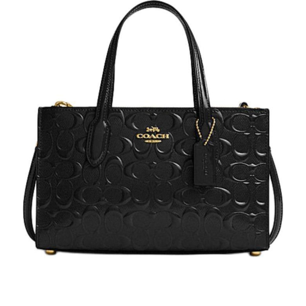 Nina Split Cow Leather Tote Bag Shopping Bag Handbag Medium Size Women S Black