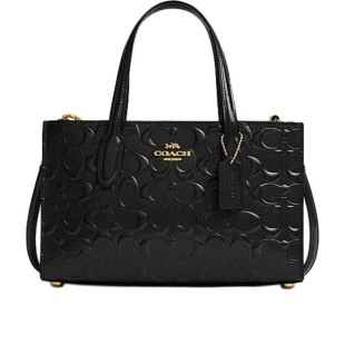 Nina Split Cow Leather Tote Bag Shopping Bag Handbag Medium Size Women S Black