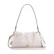 Faye Cow Leather Cloud Bag Handbag Shoulder Bag Small Women S Chalk White