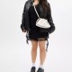 Faye Cow Leather Cloud Bag Handbag Shoulder Bag Small Women S Chalk White