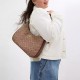Teri Coated Canvas Crossbody Bag Shoulder Bag Large Women S Tan