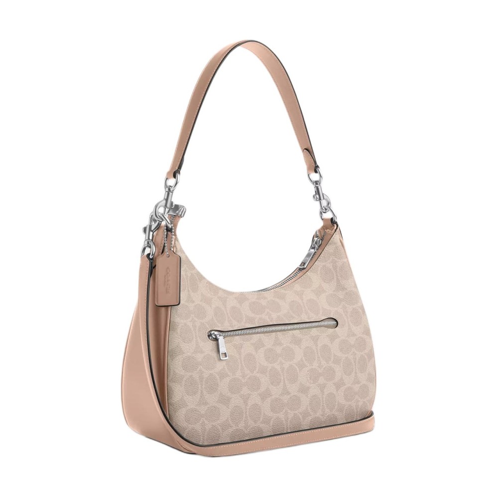 Teri Coated Canvas Portable Crossbody Bag Shoulder Bag Large Women S Sand