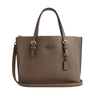 Mollie Split Cow Leather Tote Bag Shopping Bag Shoulder Bag Crossbody Bag Handbag Medium Women S Brown