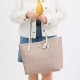 City Coated Canvas Handbag Large Women S Sand