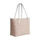 City Coated Canvas Handbag Large Women S Sand