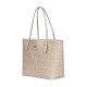 City Coated Canvas Handbag Large Women S Sand