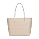 City Coated Canvas Handbag Large Women S Sand