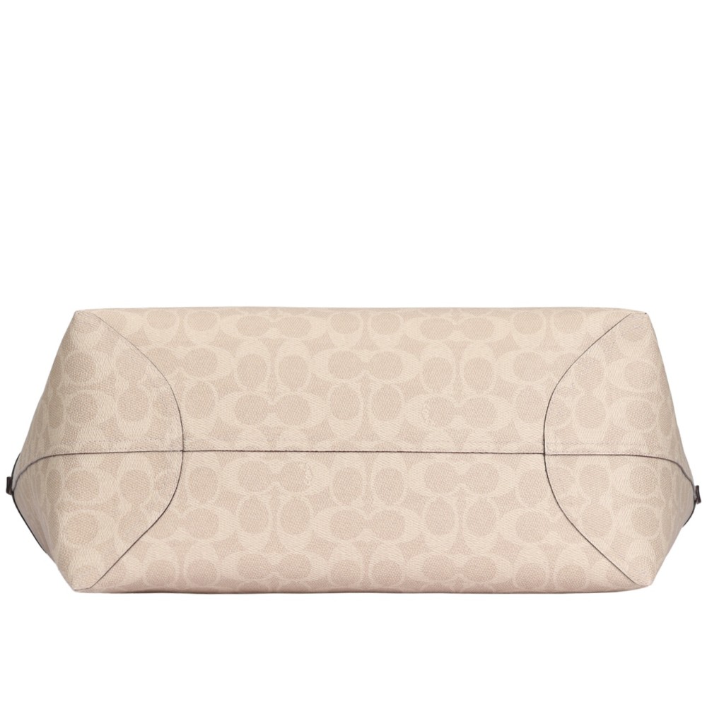 City Coated Canvas Handbag Large Women S Sand