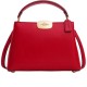 Eliza Cow Leather Shoulder Bag Crossbody Bag Handbag Mini Women S Red