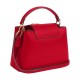 Eliza Cow Leather Shoulder Bag Crossbody Bag Handbag Mini Women S Red