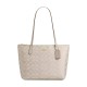 Fiona Artificial Leather Tote Bag Shoulder Bag Medium Size Women S Champagne Mixed Color