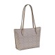Fiona Artificial Leather Tote Bag Shoulder Bag Medium Size Women S Champagne Mixed Color