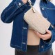 Nolita Coated Canvas One Shoulder Handbag Small Women S Sand Chalk White