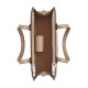 Cow Leather Tote Bag Shopping Bag Shoulder Bag Crossbody Bag Handbag Small Women S Beige