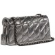 Tabby Sheepskin Crossbody Bag Shoulder Bag Medium Size Women S Anthracite
