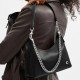 Juliet Cow Leather Handbag Medium Women S Black