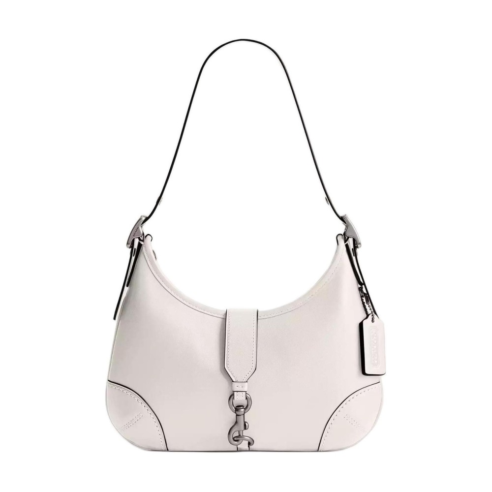 Hamptons Leather Hobo Bag Handbag Shoulder Bag Large Size Women S Chalk White