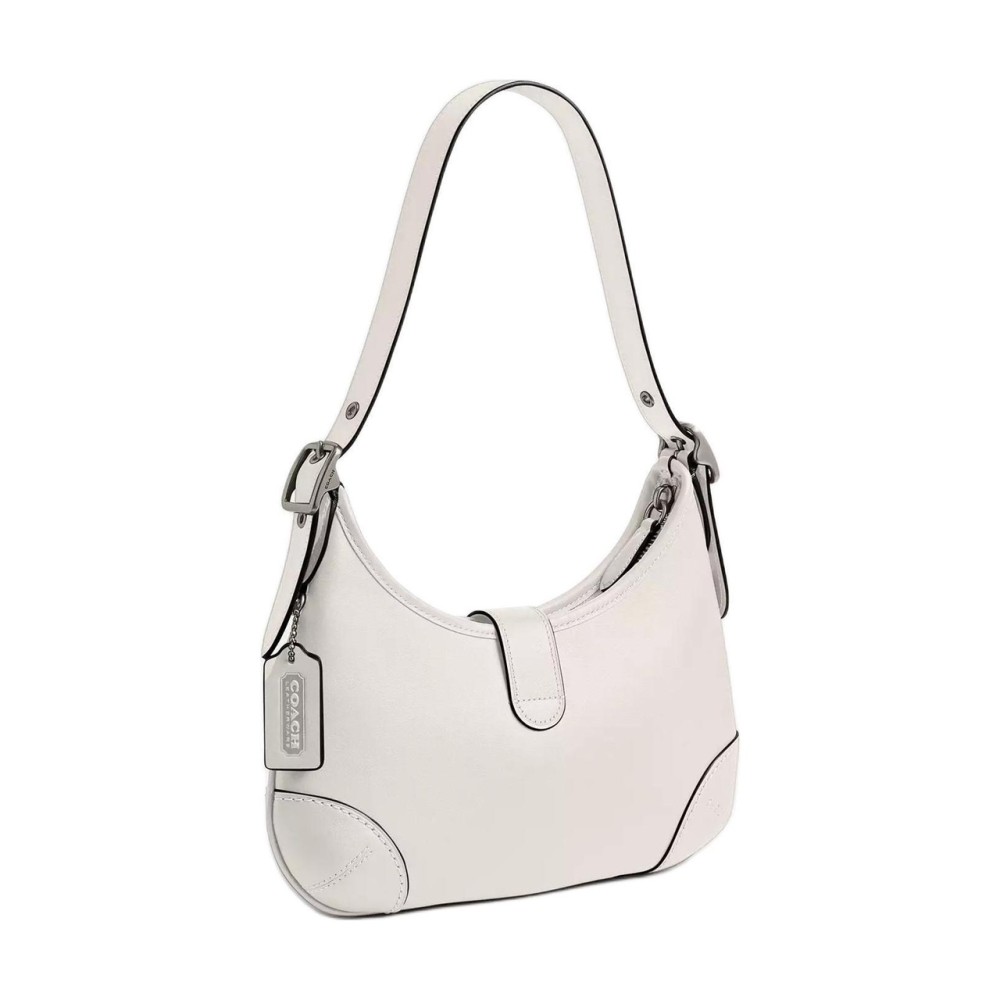 Hamptons Leather Hobo Bag Handbag Shoulder Bag Large Size Women S Chalk White