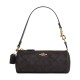 Nolita Pvc With Leather Handbag Shoulder Bag Small Women S Dark Brown