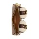 Coated Canvas Handbag Medium Unisex Tan