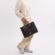 Coated Canvas Tote Bag Shopping Bag Handbag Women S Tan