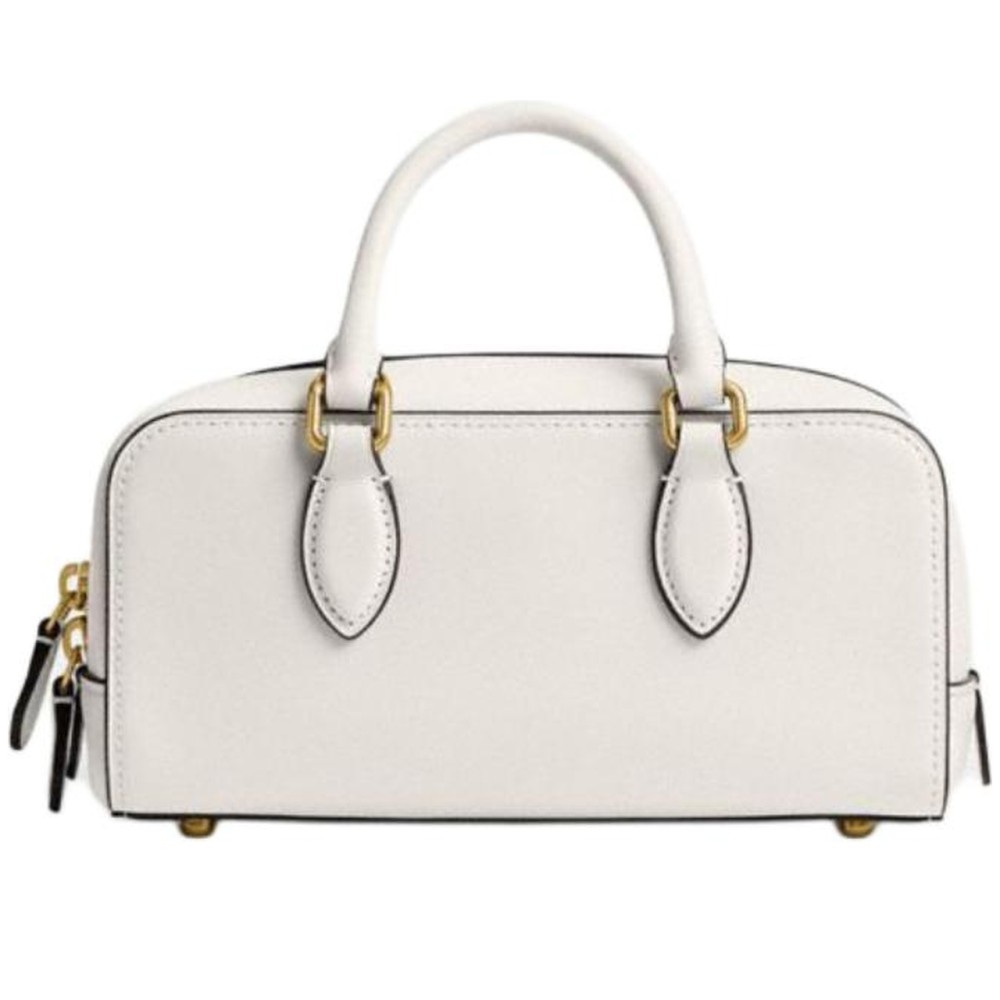 Bowery Glove Tanned Leather Shoulder Bag Crossbody Bag Handbag Medium Women S Chalk