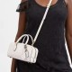 Bowery Glove Tanned Leather Shoulder Bag Crossbody Bag Handbag Medium Women S Chalk