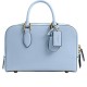 Bowery Cow Leather One Shoulder Handbag Medium Size Women S Blue Bell Multicolor