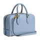 Bowery Cow Leather One Shoulder Handbag Medium Size Women S Blue Bell Multicolor