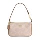 Nolita Coated Canvas Shoulder Bag Small Size Women S Tan