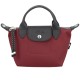 Le Pliage Energy Polyamide Canvas Dumpling Bag Handbag Mini Women S Burgundy