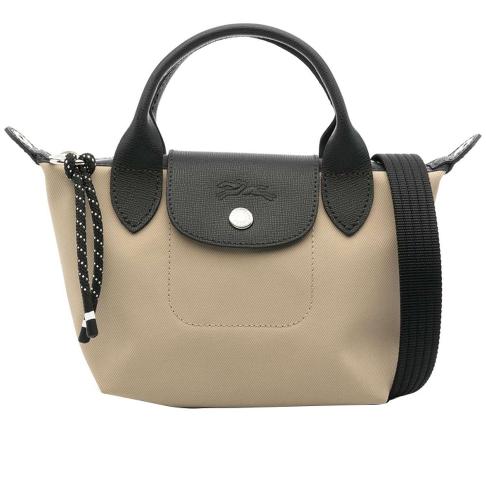 Le Pliage Energy Recycled Canvas Shoulder Bag Crossbody Bag Handbag Women S Clay