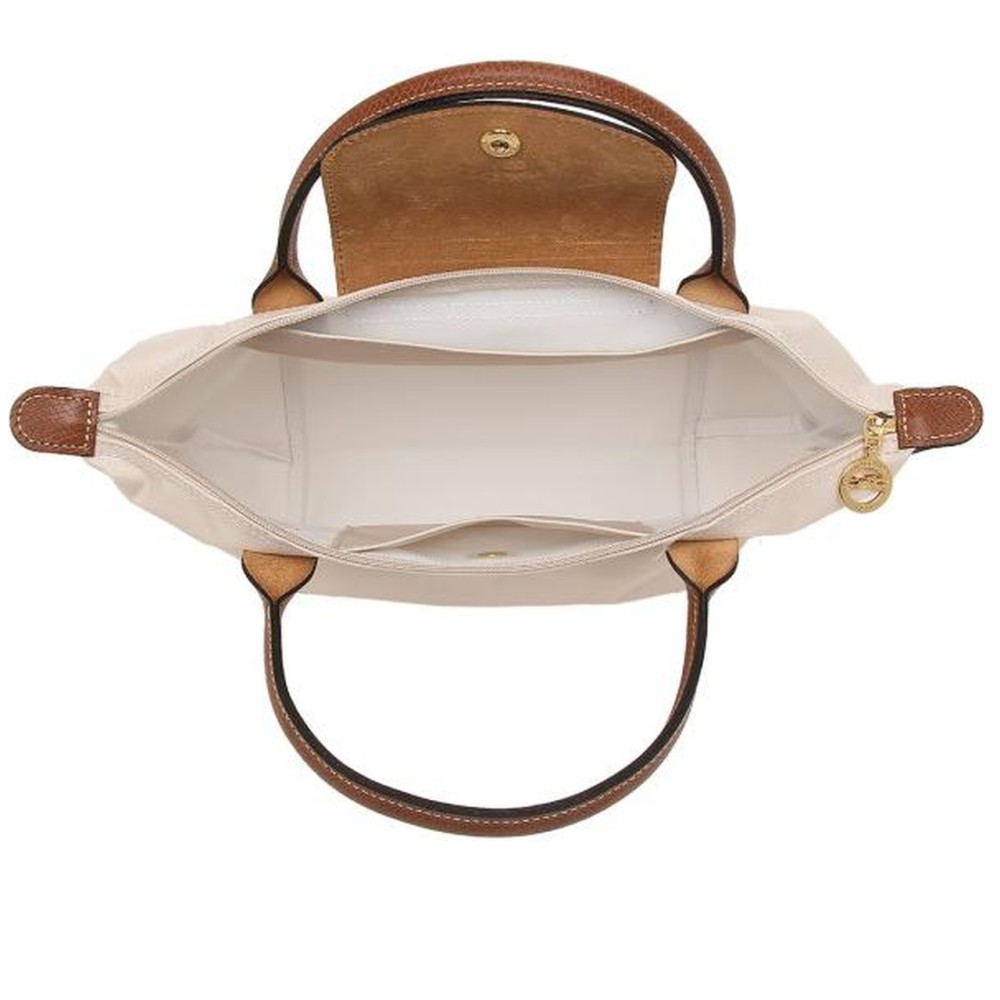 Le Pliage Canvas With Leather Canvas Bag Dumpling Bag Handbag Trumpets Women S Paper Color