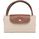 Le Pliage Canvas With Leather Canvas Bag Dumpling Bag Handbag Trumpets Women S Paper Color