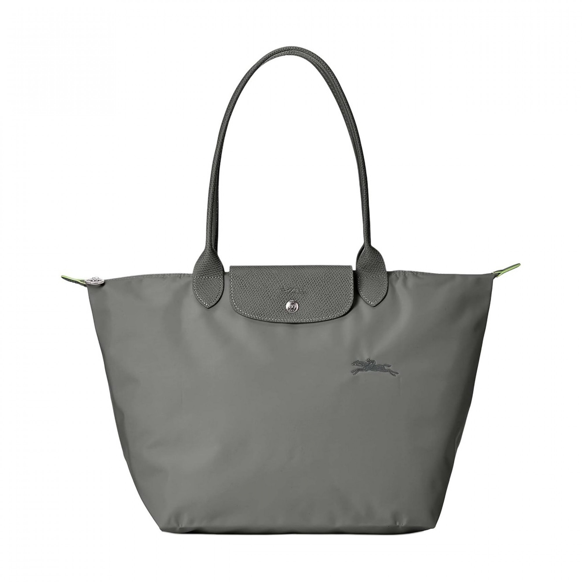 Le Pliage Green L Tote bag  Graphite