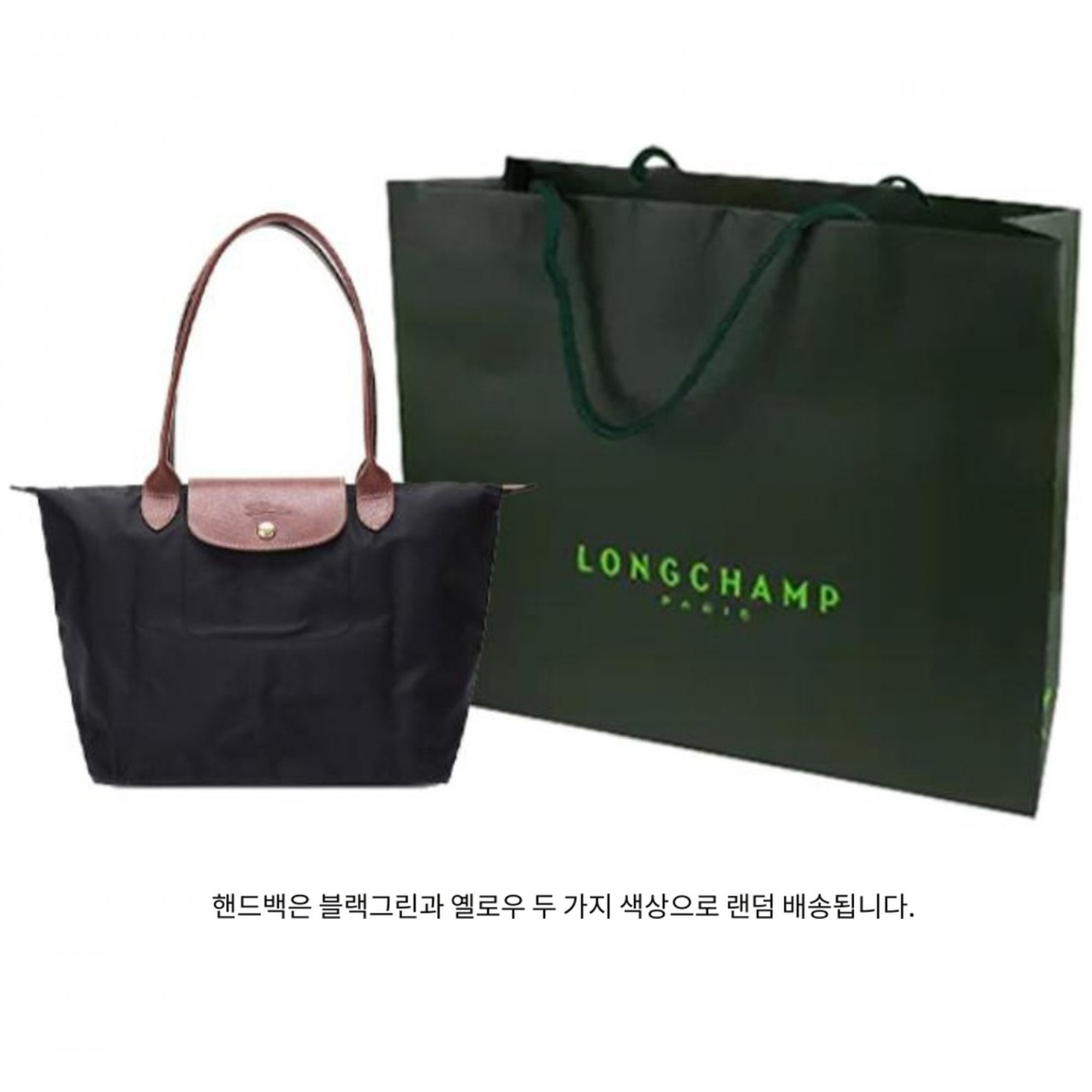 Le Pliage Original M Tote bag Black