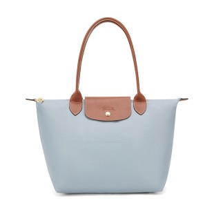 Le Pliage Recycled Canvas Tote Bag Shopping Bag Handbag Medium Women S Steel