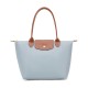 Le Pliage Recycled Canvas Tote Bag Shopping Bag Handbag Medium Women S Steel
