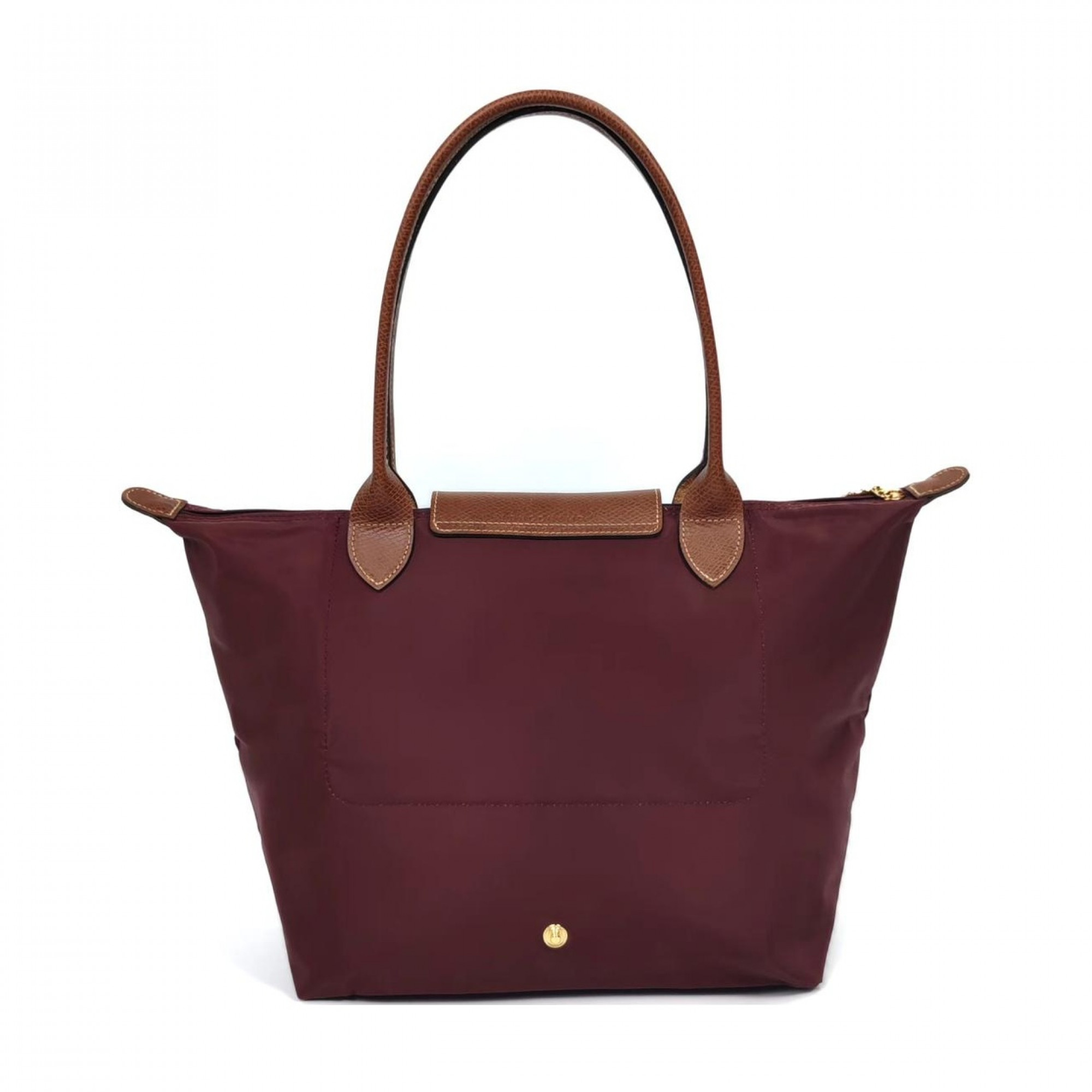 Le Pliage Original M Tote Bag Burgundy