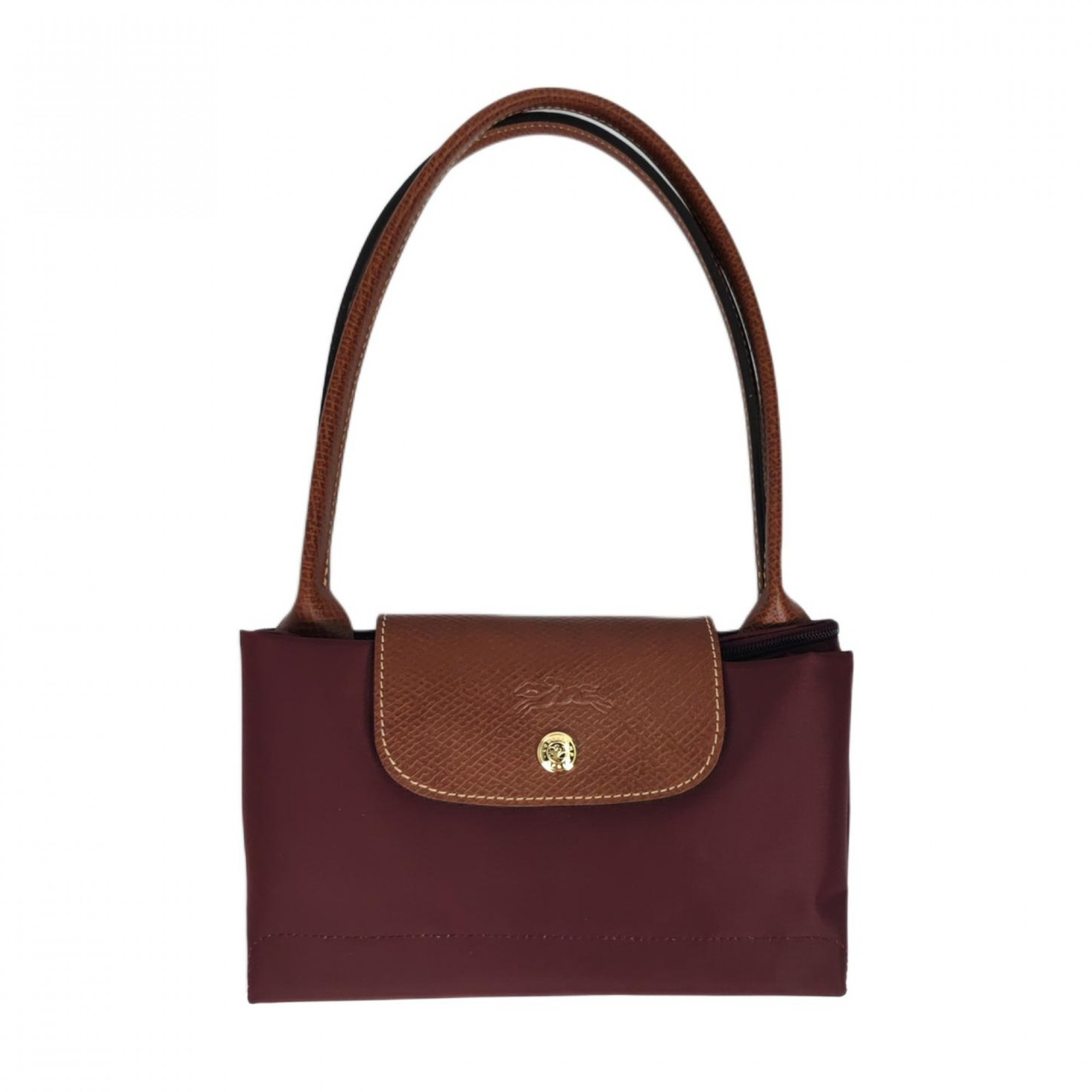 Le Pliage Original M Tote Bag Burgundy