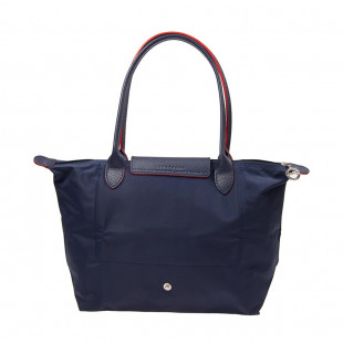 Le Pliage Club Navy Red Nylon