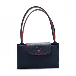 Le Pliage Club Navy Red Nylon