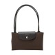 Le Pliage Green Nylon Tote Bag Shopping Bag Handbag Medium Women S Mocha