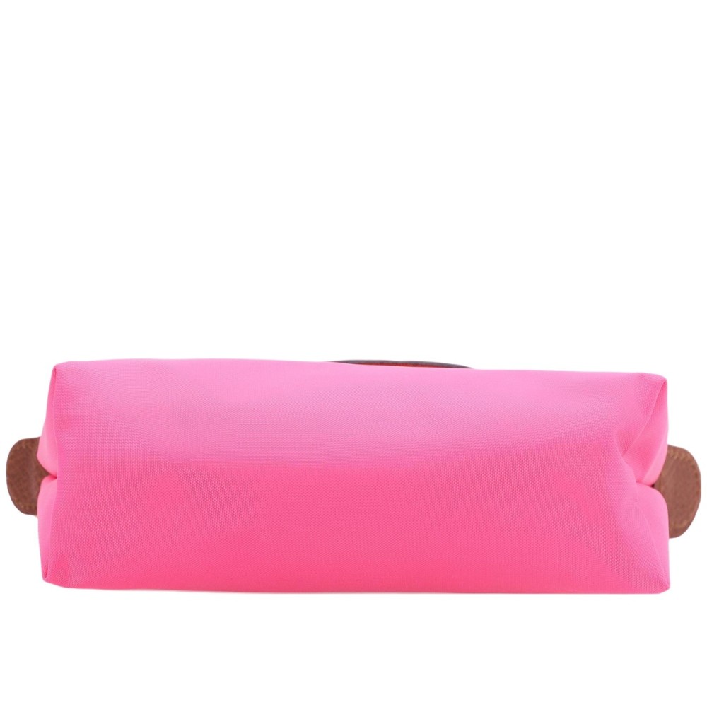 Le Pliage Recycled Canvas With Leather Trim Canvas Bag Dumpling Bag Handbags Regular Women S Candy Pink