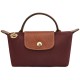 Le Pliage Polyamide Handbag Women S Burgundy Color