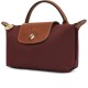 Le Pliage Polyamide Handbag Women S Burgundy Color