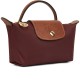 Le Pliage Polyamide Handbag Women S Burgundy Color