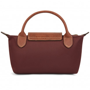Le Pliage Polyamide Handbag Women S Burgundy Color