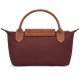 Le Pliage Polyamide Handbag Women S Burgundy Color